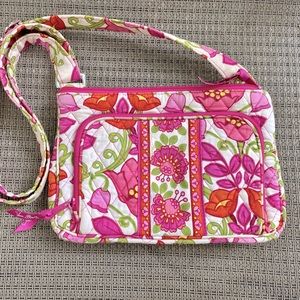 Vera Bradley Lilli Bell Crossbody Bag Small Purse Floral